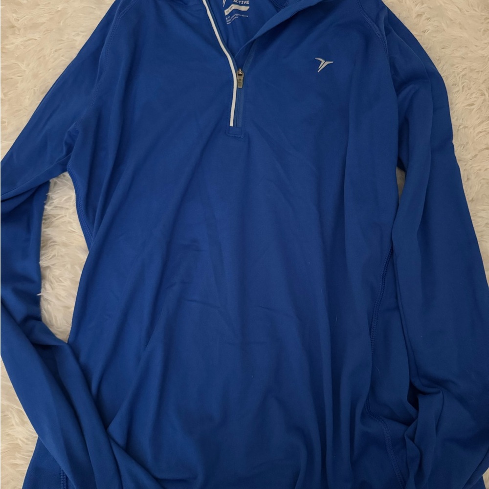 Old Navy Royal Blue Quarter-Zip Active Pullover